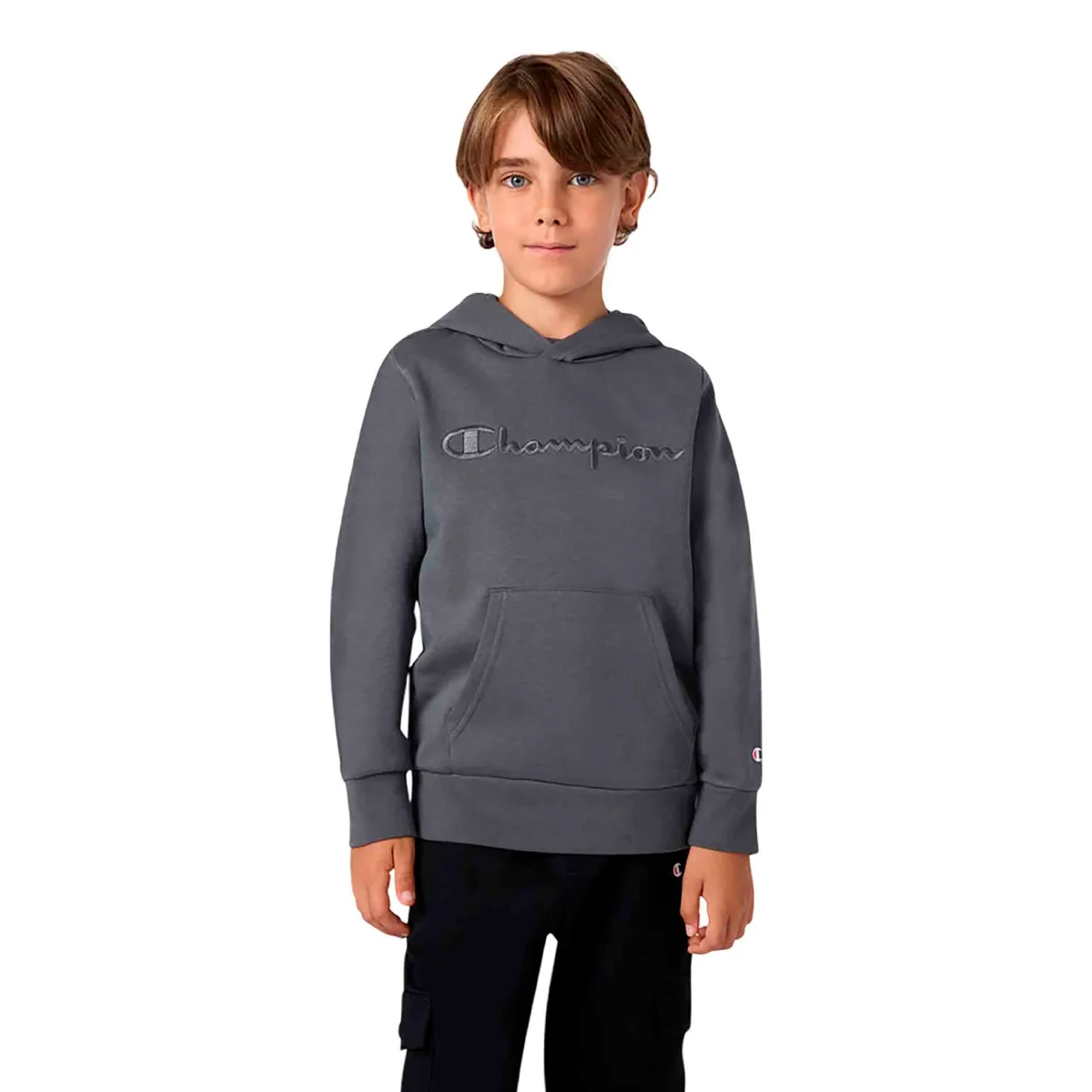 Champion Hooded Sweartshirt Sudadera con Capucha Niño - Imagen 3
